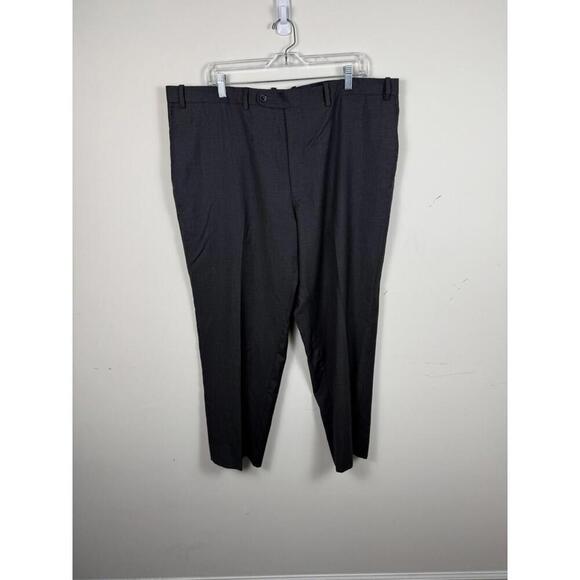 Peter Millar 2 Piece Wool Suit Mens Jacket 48R Pants 42x28 Gray - Picture 5 of 9